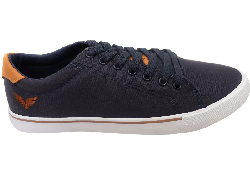 Eagle Fly Anderson Mens Lace Up Casual Shoes Made In Brazil