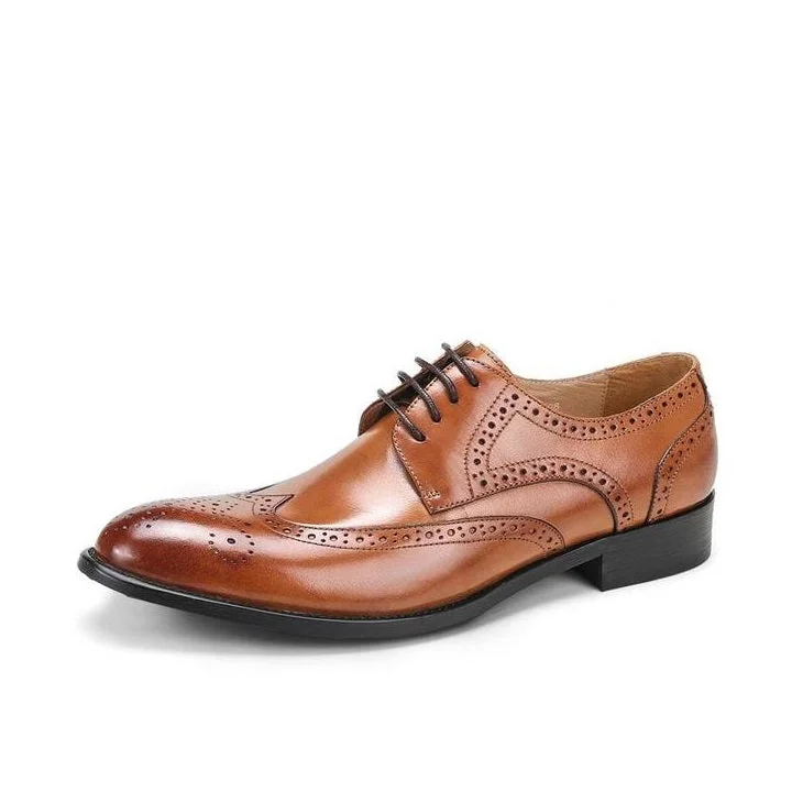 Men's Classic British Style Brogue Shoes