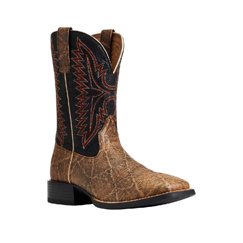 Ariat Men's Sport Smokewagon Western Grizzly Elephant Print Boots