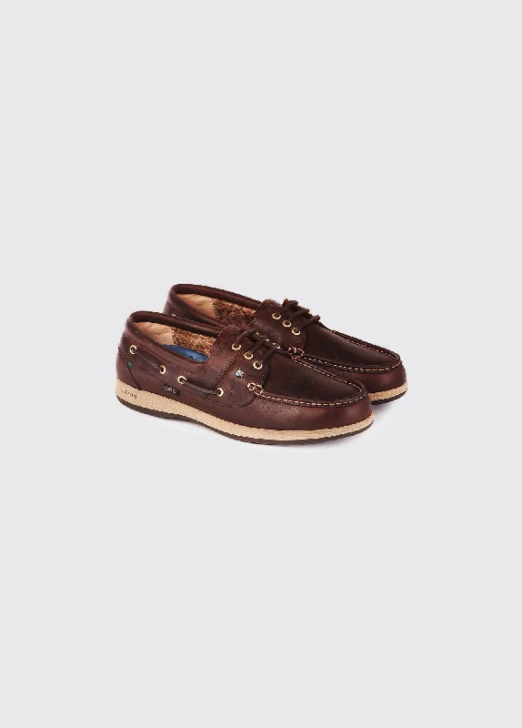 Mariner GORE-TEX Lined Boat Shoe - Mahogany