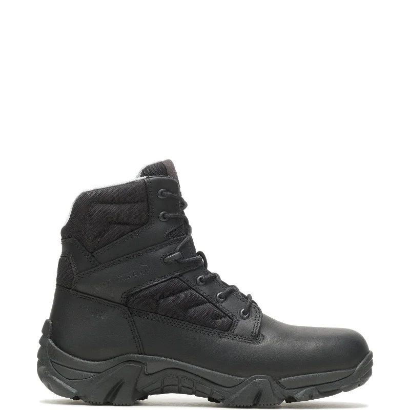 Wolverine Wilderness Tactical Waterproof 6" Mens Black Tactical Boots