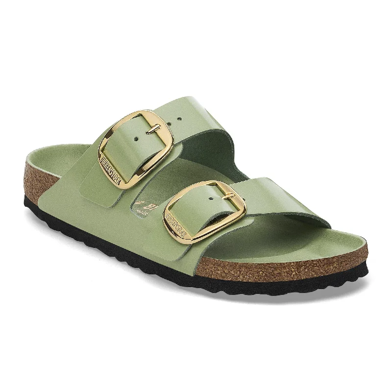 Arizona Big Buckle Natural Leather Patent