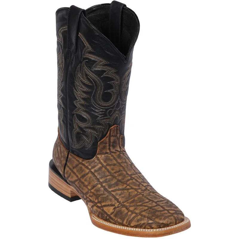 Elephant Print Cowboy Boots