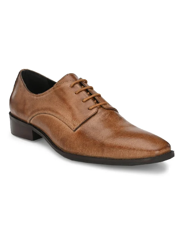 Men's Burnish Leather Lace up Formal Shoe