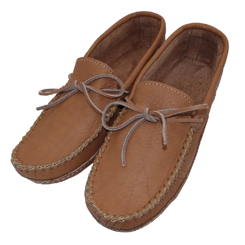 Men's Wide Leather Moccasins