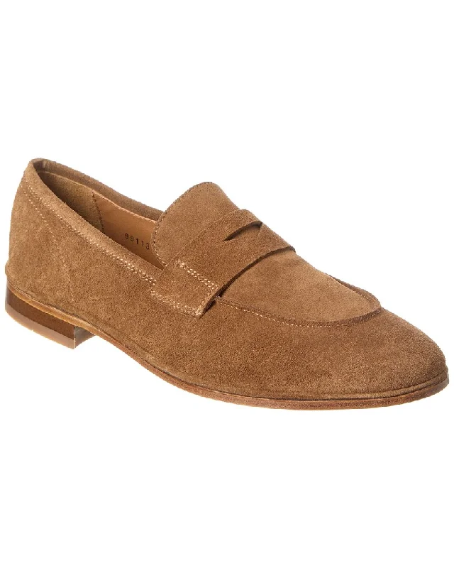 Antonio Maurizi Suede Penny Loafer