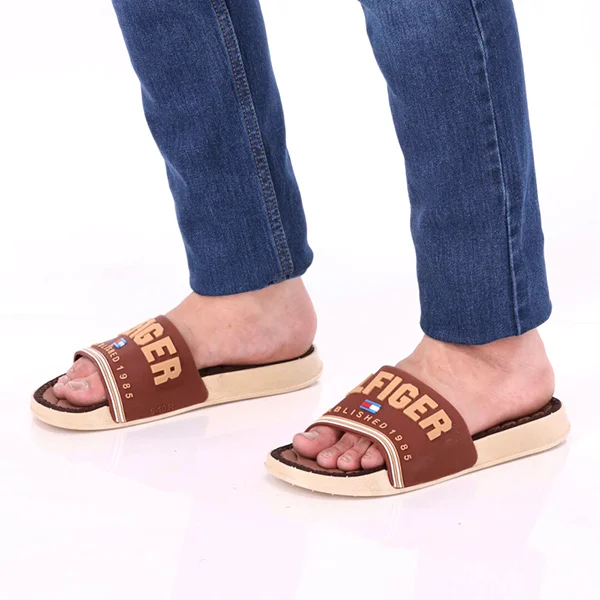 Brown Soft Slippers for Men