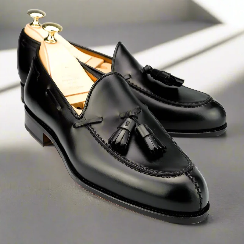 Bentley Black Tassel Loafer