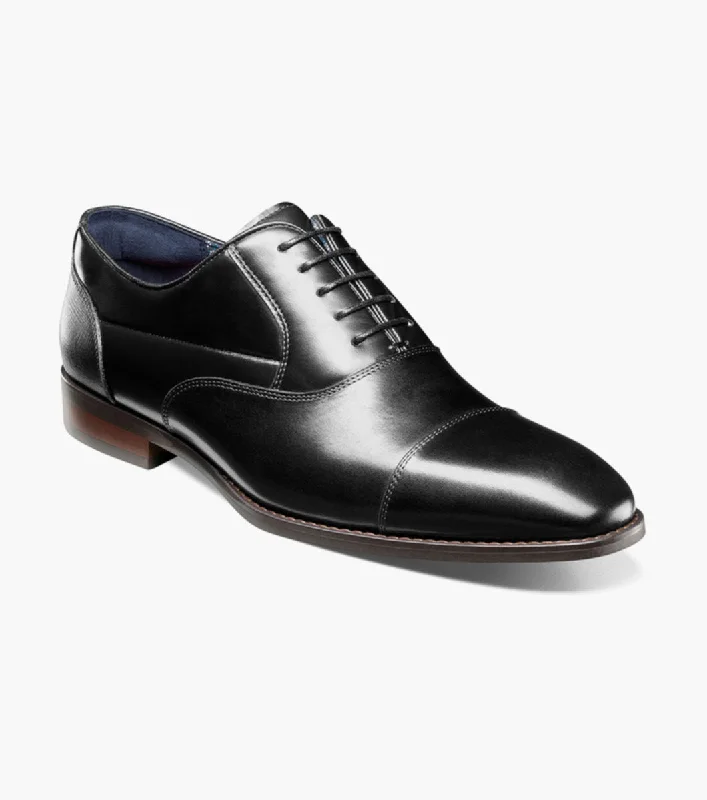 Stacy Adams KALLUM  Cap Toe Oxford Shoes - Black