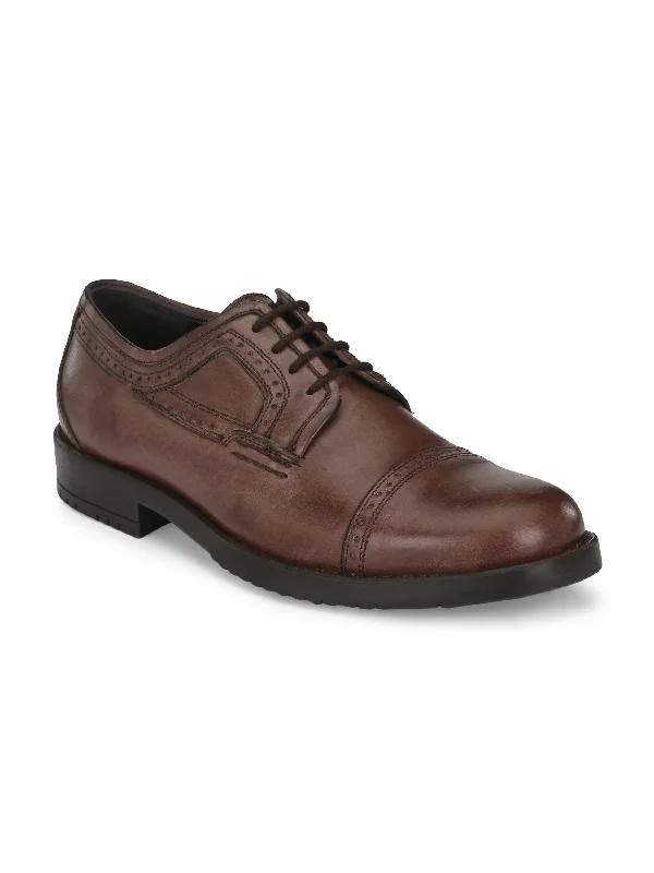 Men's Burnish Leather Formal Shoes