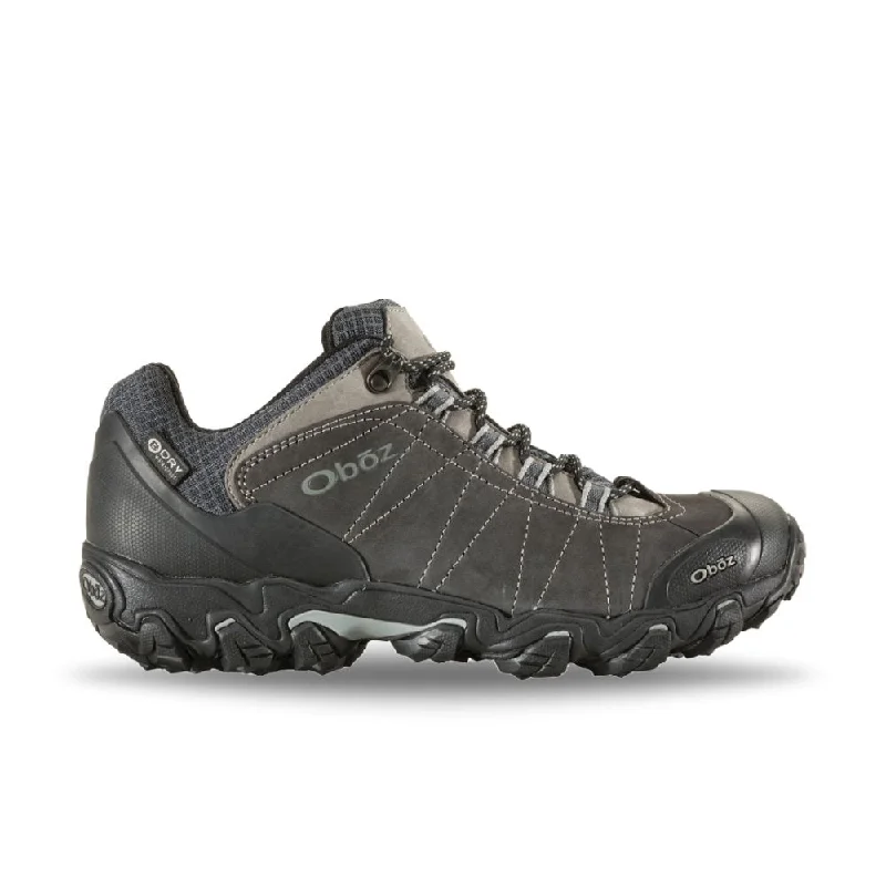 Oboz Men's Bridger Low Waterproof - Dark Shadow