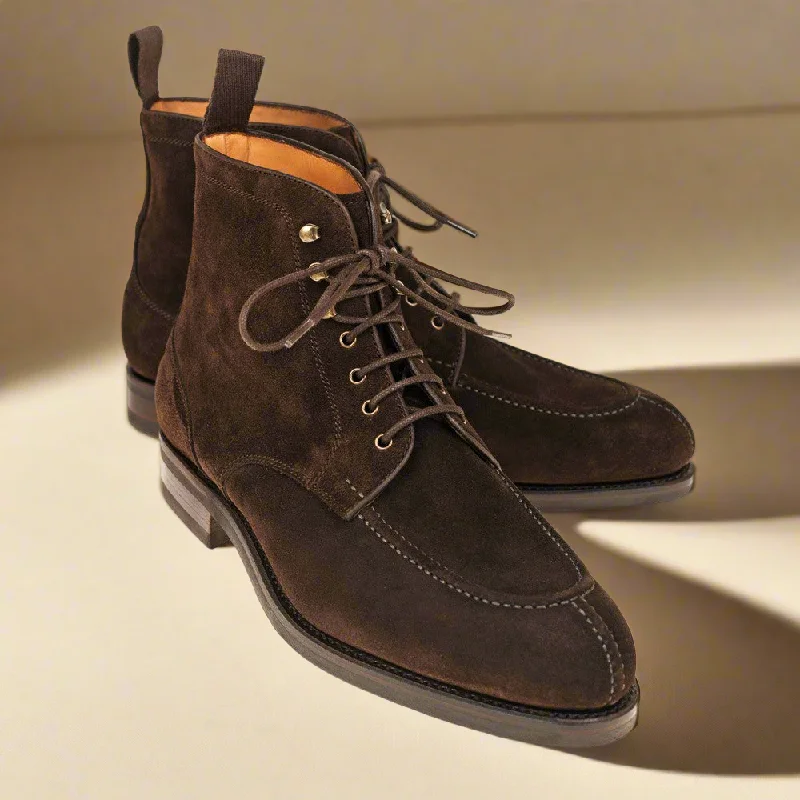 Adam Brown Suede Military Chukka Boot