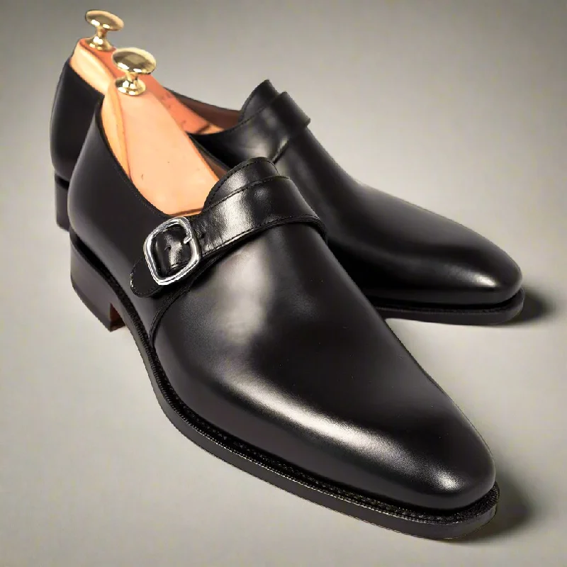 Arlo Black Monkstrap