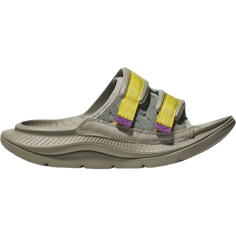 Unisex Hoka Ora Luxe Barley/Aura Ariaprene