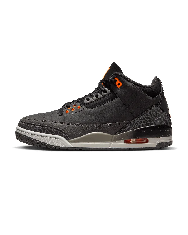 Air Jordan 3 Retro - Night Stadium / Total Orange-Black