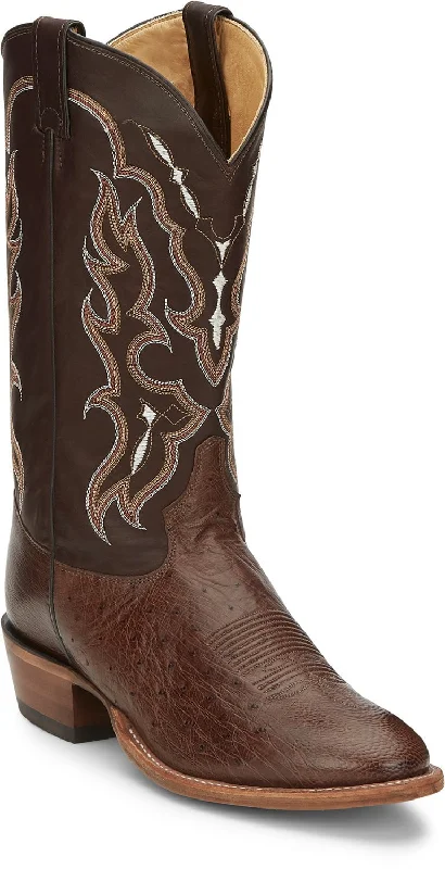 Tony Lama 13in Mens Kango Tiberius Ostrich Cowboy Boots