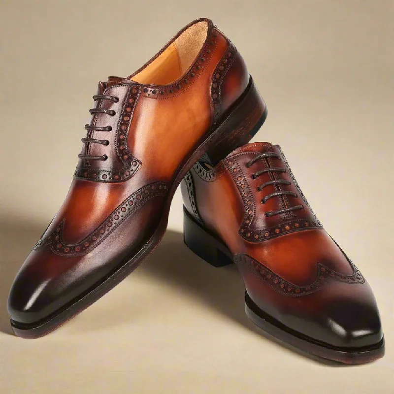 Daniel Tan Wingtip Oxford