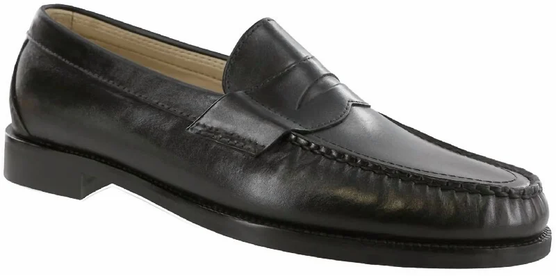 Men's Penny 40 Slip On Loafer - Medium Width In Black