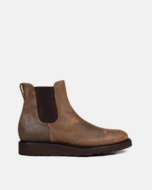 Mole Waxed Lightweight  Chelsea Boot