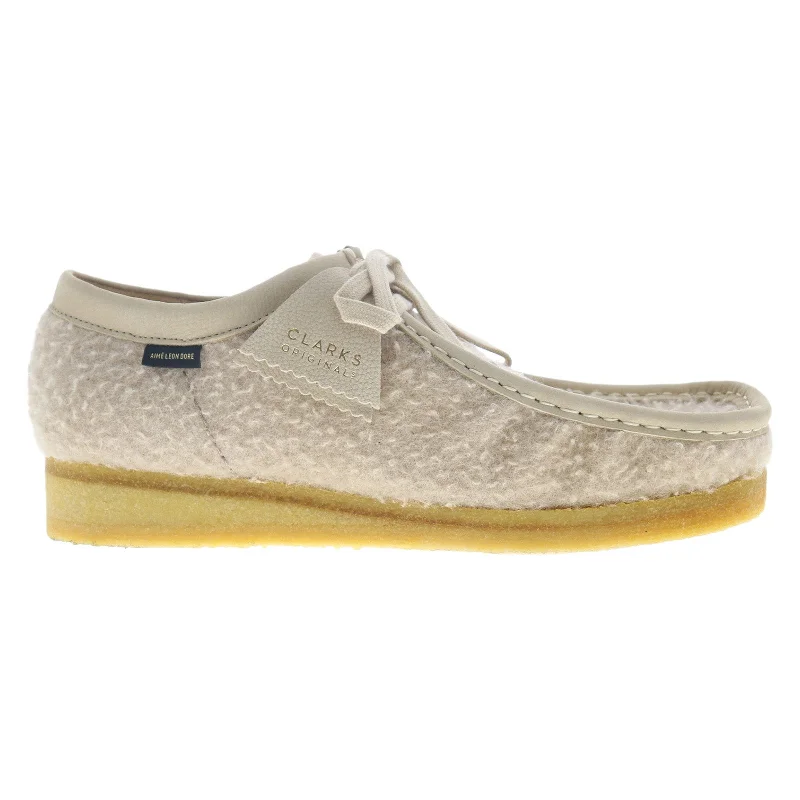 Clarks Wallabee Aime Leon Dore 26160881 Mens Beige Oxfords Casual Shoes